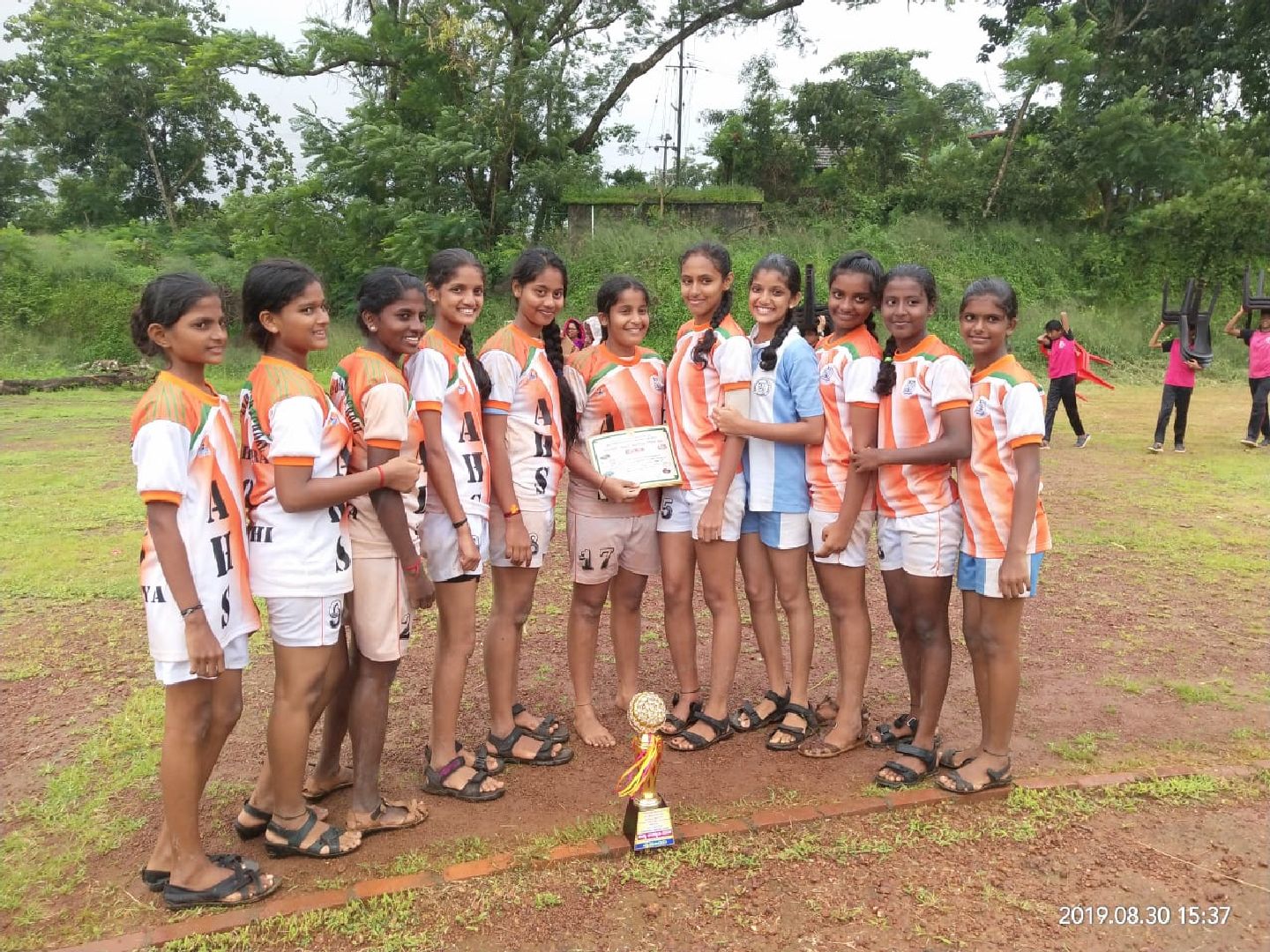 AHS Sports Taluk level Kabbaddi Winning team